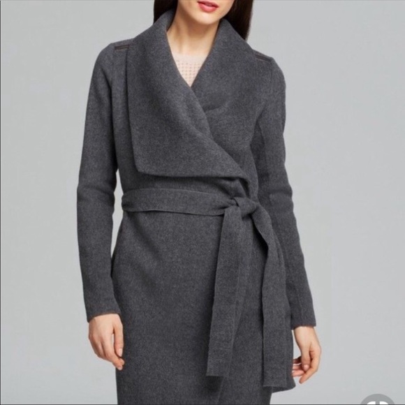 Vince Jackets & Blazers - Vince gray wrap coat xs